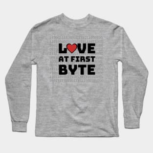 Love at First Byte Long Sleeve T-Shirt